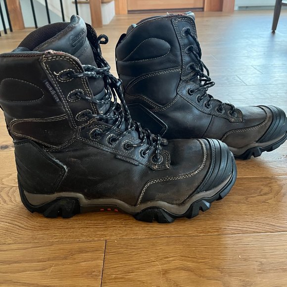 Chippewa 8" insulated waterproof work boots, steel toe - size 11W new - Picture 1 of 5